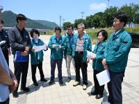 [NSP PHOTO]군위군의회 행감특위, 현장 방문 실시