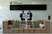 [NSP PHOTO]안동농협, 호국보훈의 달 맞아 위문품 전달