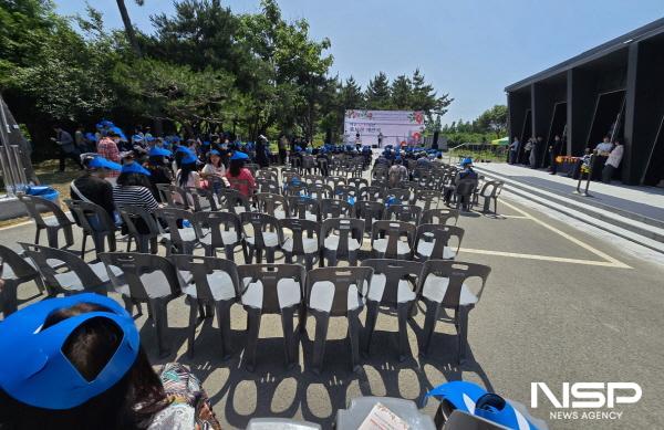 NSP통신-여순사건 홍보관 개관식 행사장 좌석이 절반 이상 비어있다. (사진 = 독자제공)