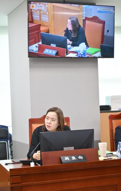 [NSP NEWS Image]최효숙 경기도의원 영유아아동청소년 지원 예산 대폭 개선 촉구