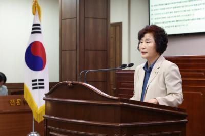 [NSP PHOTO]이영란 순천시의원 중흥건설 편중 행정에 제동