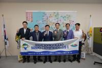[NSP PHOTO]정기명 여수시장, 일본 오사카서 섬박람회 홍보