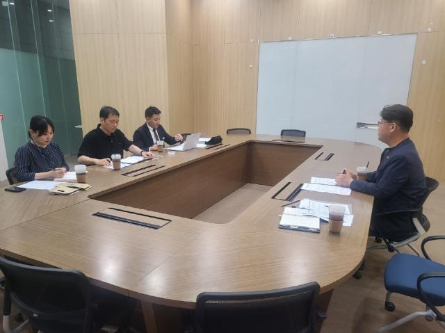 NSP통신-20일 김태형 경기도의회 미래과학협력위원회 의원이 경기도 국제협력과와 함께 두 건의 조례 제․개정을 주제로 정담회를 개최했다. (사진 = 경기도의회)