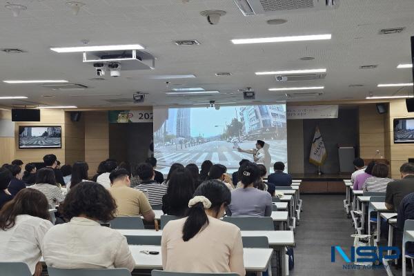 NSP통신-대구 수성구는 지난 20일 수성구청 대강당에서 직원들을 대상으로 음주운전 예방교육을 실시했다. (사진 = 대구 수성구)