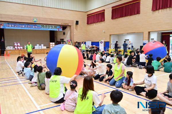 NSP통신-청송군은 지난 21일 청송초등학교에서 열린 명랑운동회가 단순한 체육 행사를 넘어 지역사회에 따뜻한 나눔의 의미를 더했다고 밝혔다. (사진 = 청송군)