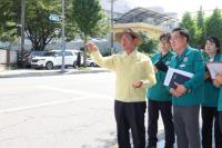 [NSP PHOTO]정인화 광양시장, 주요 도로·교통 개선 현장 집중 점검