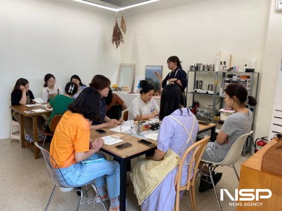 NSP통신-찾아가는 광양청년꿈터-향기로 그리는 나의 하루 유스 온 클래스 (사진 = 광양시청)