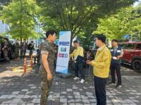 [NSP PHOTO]대구경북지방병무청장, 2025년도 동원훈련 집단수송 안전점검 및 예비군 격려