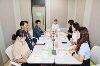 [NSP PHOTO]하은호 군포시장, 민원콜센터 직원과의 간담회 개최