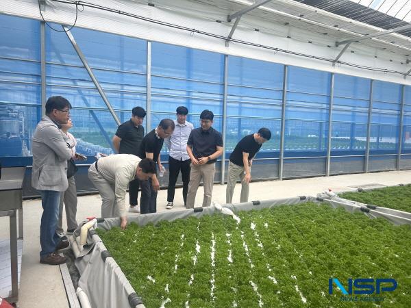 NSP통신-영양군 농림관광국장 외 7명은 25일부터 2일간 탄소중립 실현과 기후변화 대응을 위한 농업정책 추진의 일환으로 대체에너지 활용 우수사례 견학을 실시했다. (사진 = 영양군)