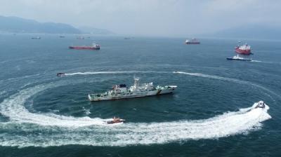 [NSP PHOTO]여수해경 여수광양항 항만방호 및 대테러 합동 훈련 실시