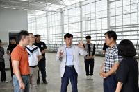 [NSP PHOTO]최훈식 장수군수, 임대형 스마트팜 조성 현장 점검