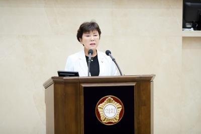 NSP통신-김상수 용인시의원이 27일 열린 제293차 제1회 정례회 제3차 본회의에서 시정질문을 하고 있다. (사진 = 용인특례시의회)