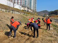 [NSP PHOTO]광양 골약동주민자치위원회, 아름다운 성황천 만들기 활동으로 환경 개선 앞장