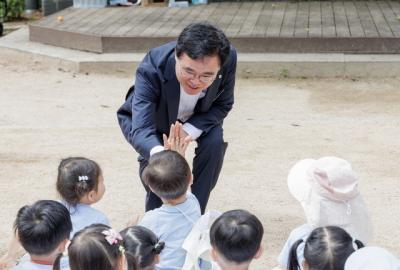 [NSP PHOTO]진교훈 강서구청장, 함께 그린 플리마켓 참석…어린이집 원아와 환경보호 동참