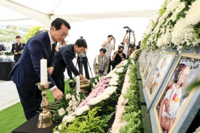 [NSP PHOTO]화성시 씨랜드 참사 26주기 같은 비극 없도록 하겠다