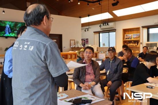 NSP통신-미치노에키 로컬푸드 관계자 유통 구조, 고객 중심 매장 운영 방식 설명 (사진 = 광양농협)