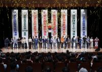 [NSP PHOTO]영천시, 직원정례회에서 시정성과 공유 퍼포먼스 가져