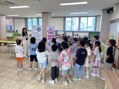 [NSP PHOTO]속초시 초등병설유치원 구강보건교육 실시