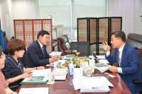 [NSP PHOTO]정철원 담양군수, 특별교부세 확보 위해 전방위 행보
