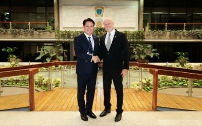 [NSP PHOTO]최대호 안양시장 등 지방정부 대표단, 코스타리카 제1부통령 예방