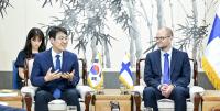 [NSP PHOTO]김정기 대구광역시장 권한대행 행정부시장, 주한핀란드대사와 면담 가져
