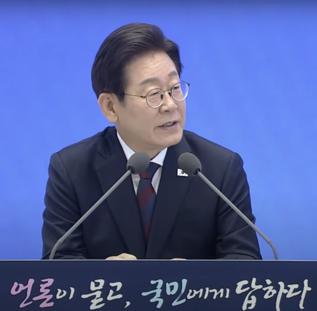 [NSP PHOTO]이재명 대통령, 취임 30일만의 기자회견…민생경제분야 근로제도·평화체제·지역균형발전