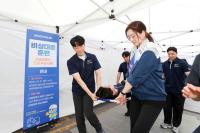 [NSP PHOTO]한진, 최고경영진 참여 혹서기 온열질환 응급조치 훈련실시