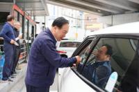 [NSP PHOTO]오산시, 택시운수종사자 격려하고 애로사항 청취