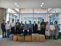 [NSP PHOTO]APEC범시도민지원협의회, 경북도 APEC준비지원단 방문... 직원 격려