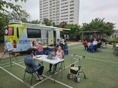 [NSP PHOTO]화성시 정신건강 챙기는 마음안심버스 상반기 운영 종료