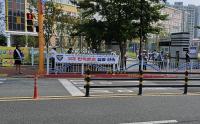[NSP PHOTO]포항북부경찰서, 등굣길 캠페인으로 올바른 교통안전 문화 조성