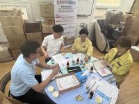 [NSP PHOTO]곡성군, 폭염 속 외국인 근로자 보호 총력