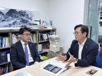 [NSP PHOTO]우승희 영암군수, 국회 찾아 대선공약 국정과제 반영 광폭 행보