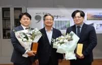 [NSP PHOTO]영양군, 2025년 경상북도 지방세 성실납세자 표창패 전수