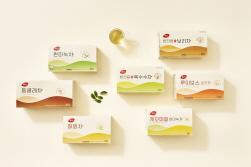 NSP통신-차 패키지 디자인 리뉴얼 (이미지 = 동서식품 제공)