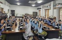 [NSP PHOTO]동국대 WISE캠퍼스 유아교육과, 정관스님의 전통 사찰음식 체험 템플스테이 진행