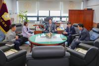 [NSP PHOTO]안성시의회, 안성시와 폭염 대응 정례 간담회 개최