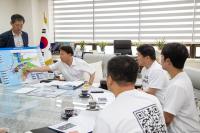 [NSP PHOTO]강임준 군산시장, 국정기획위에 지역 주요 현안 해결 건의
