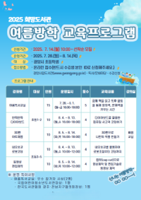 [NSP PHOTO]광양희망도서관, 여름방학 맞아 미래교육 프로그램 운영
