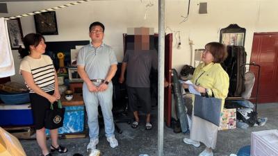 [NSP PHOTO]김현수 수원시 제1부시장 폭염 대비 주거취약세대 방문