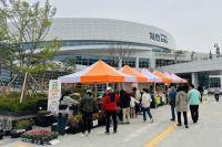 [NSP PHOTO]용인특례시, 처인휴게소 로컬푸드 직거래장터 성황