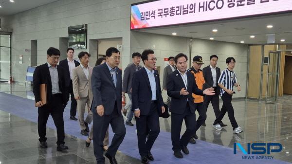NSP통신-경상북도는 11일 국무총리 취임 후 경북을 처음 방문한 김민석 국무총리에게 도정 주요 현안을 건의했다. (사진 = 경상북도)