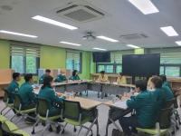 [NSP PHOTO]경북교육청, 청송여고 산불 피해 현장점검 및 재난 대응 회의 개최