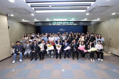 [NSP PHOTO]정명근 화성시장 시정 발전 모범공무원 69명 표창