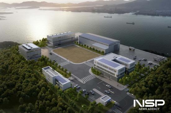 NSP통신-목포 남항 친환경 연안선박 클러스터 조감도 (이미지 = 전라남도)