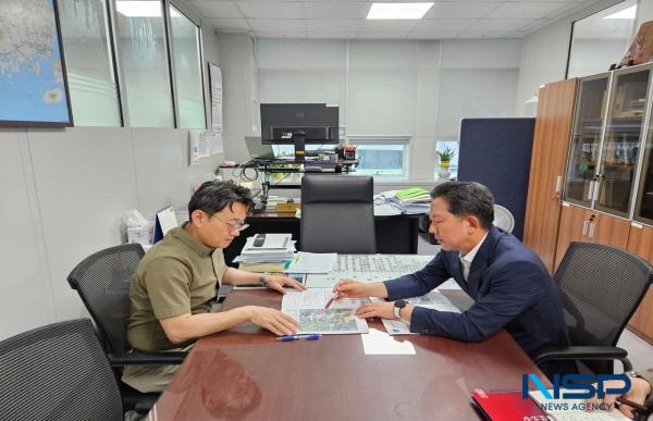 NSP통신-구미시는 지난 14일 정부세종청사 기획재정부를 방문해 지역 주요 현안사업의 원활한 추진을 위한 국비지원 필요성을 강조하며 국비확보에 사활을 걸었다. (사진 = 구미시)