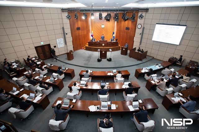 NSP통신-군산시의회 본회의장 (사진 = NSP통신 DB)