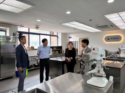 [NSP PHOTO]제주한라대, 대경대 베이커리카페과 방문