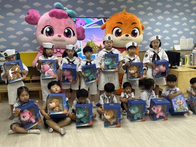 [NSP NEWS Image]경북문화재단, 울릉도 학생들 대상 자체제작 애니 '강치아일랜드' 최초 공개